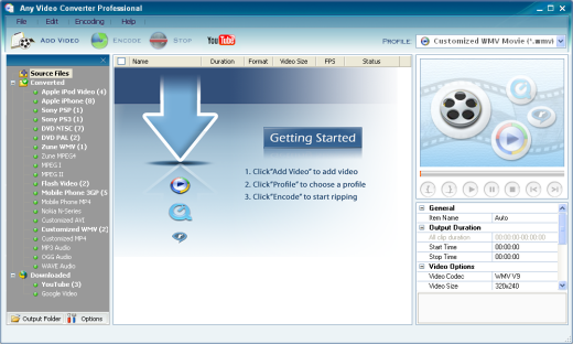 Download free Any Video Converter